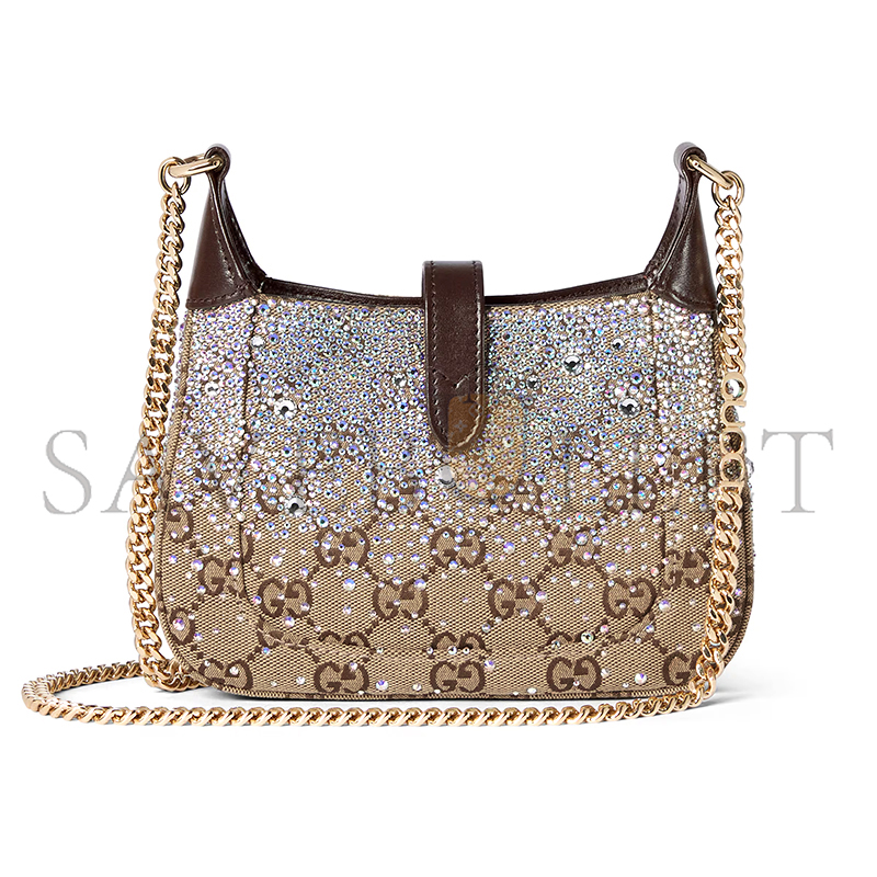 GUCCI JACKIE NOTTE MINI BAG 782889 (19.5*18*3.5cm) GUCCI JACKIE NOTTE MINI BAG 782889 (19.5*18*3.5cm)